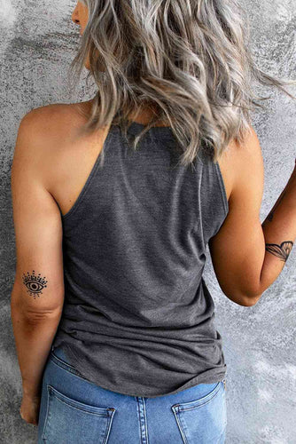 Stilla | Neck Uden Ærmer Boo Grafisk Tank Top