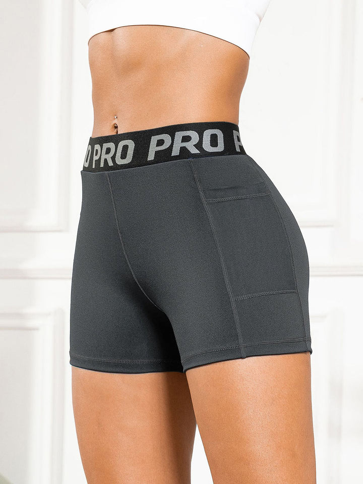 Stilla | Talje Active Shorts med Lommer