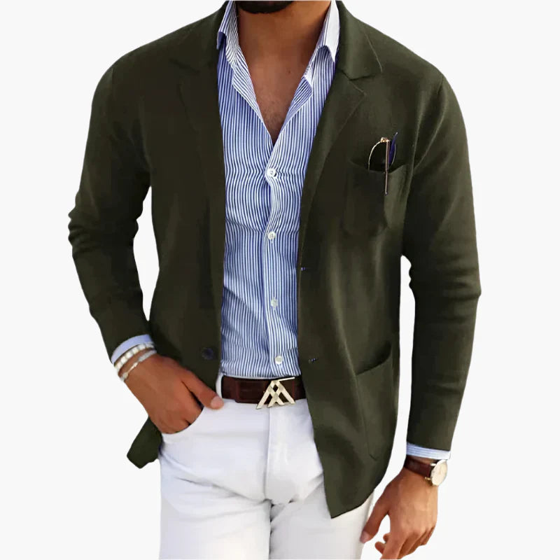 Stilla | Blazer Klassisk Elegant Erhverv Fritidsjakke - Stilfuld til Kontor og Hverdag