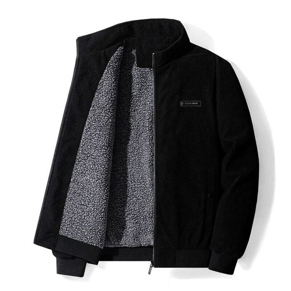 Stilla | Retro-Sherpa-Jakke I Velour