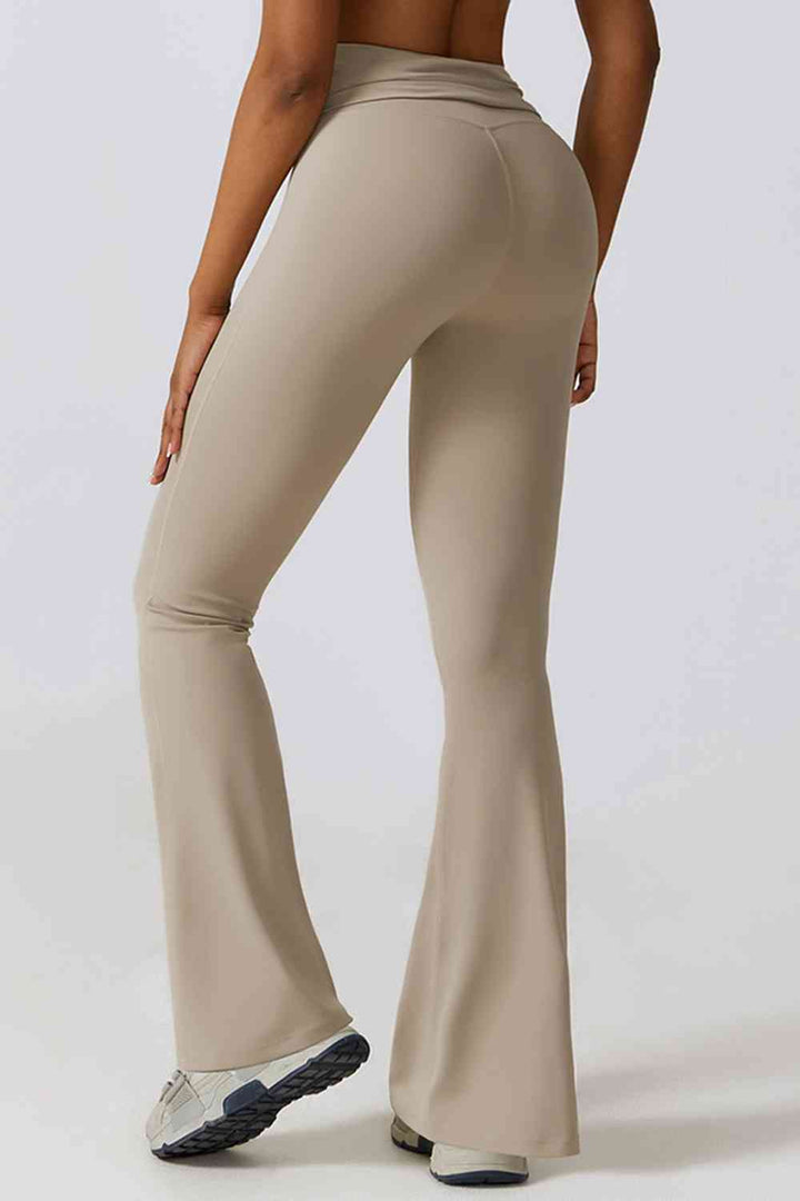Stilla | Hals Flare Sport Jumpsuit