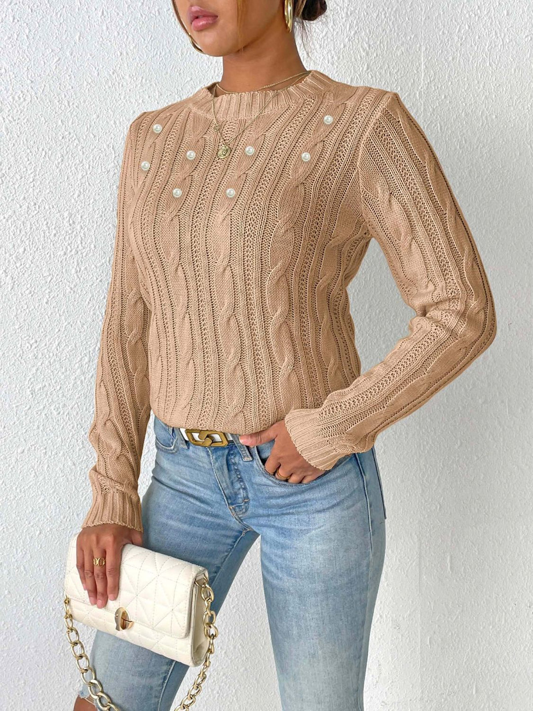 Stilla | Eksklusiv pullover med fletninger