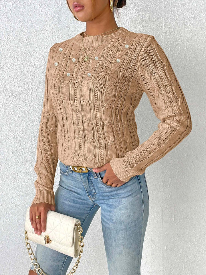 Stilla | Eksklusiv pullover med fletninger
