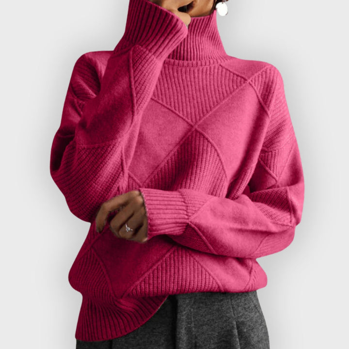 Stilla | Blød rullekravepullover