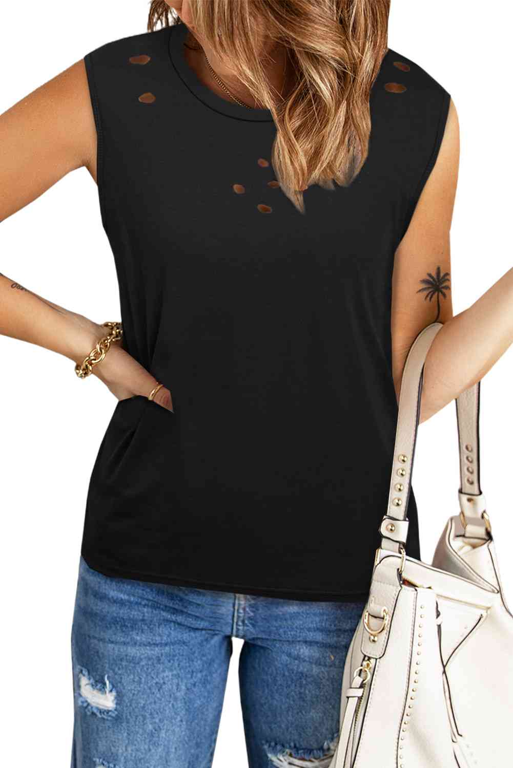Stilla | Rund Hals Tanktop