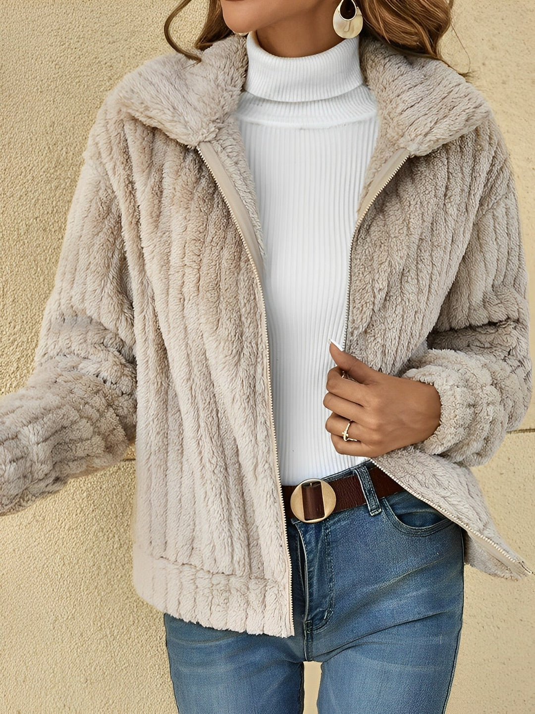 Stilla | Dame Zip-Up Relaxed Fit Jakke