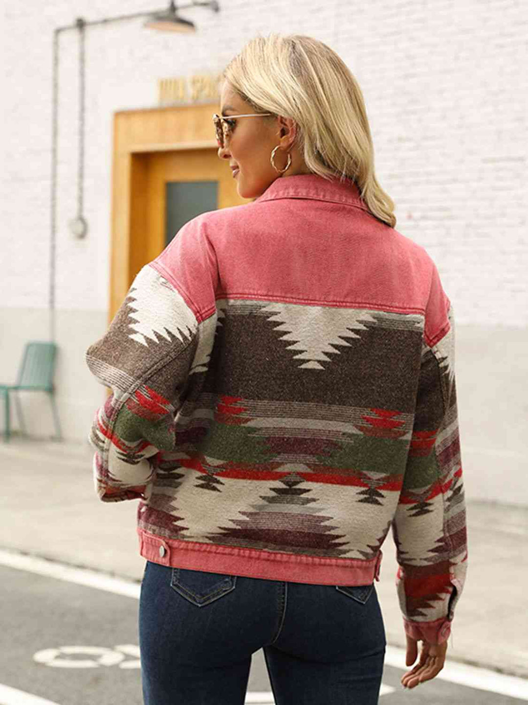 Stilla | Dropped Shoulder Langærmet Denim Jakke