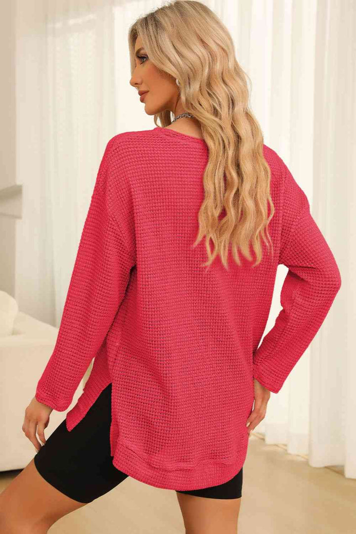 Stilla | Strik Rund Hals Langærmet Sweatshirt