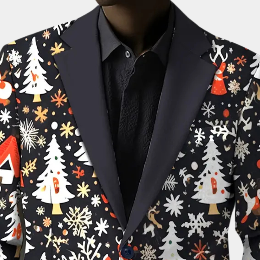 Stilla | Fashionabel Juleblazer til Mænd