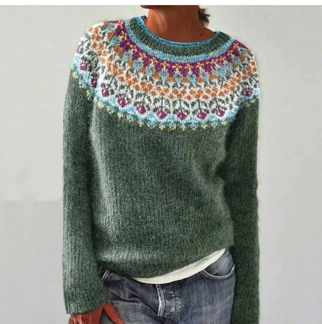 Stilla | Retro Stil Sweater