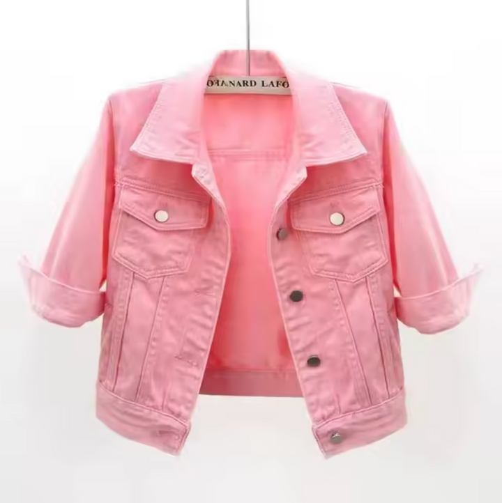 Stilla | Farvet Denim Jakke
