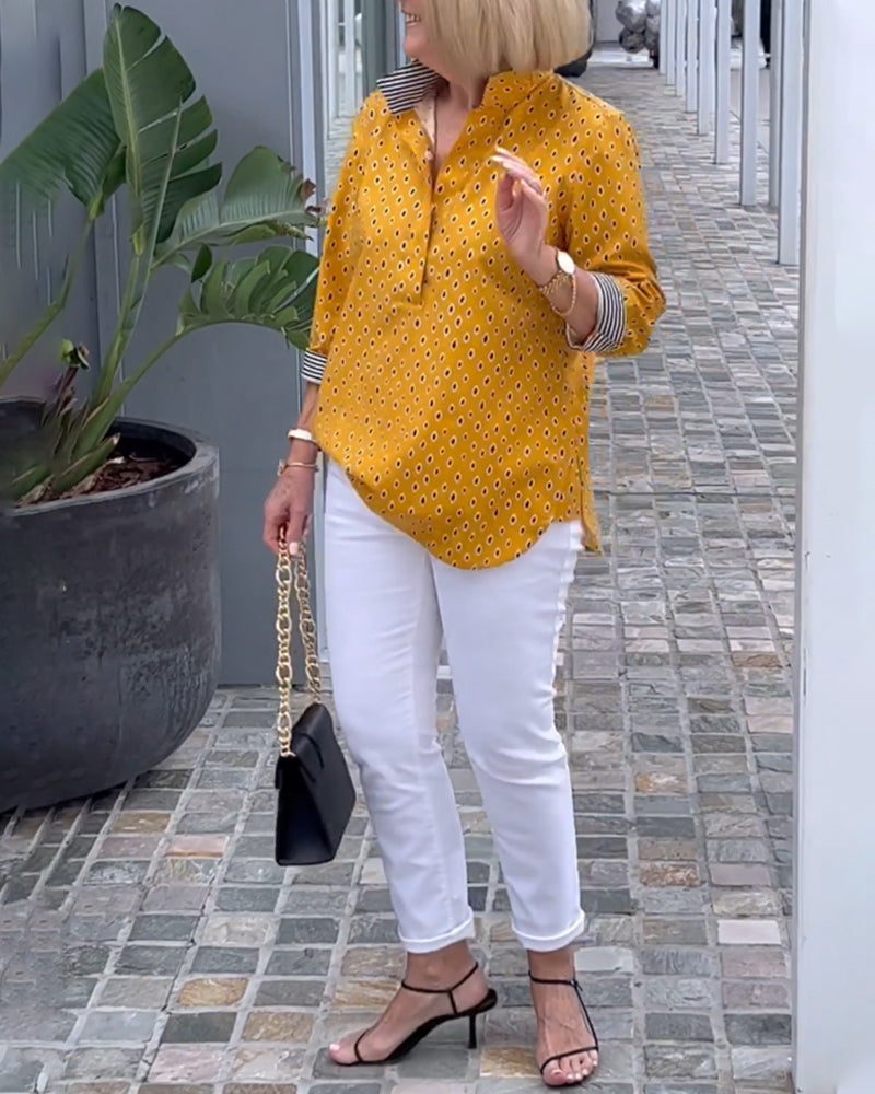 Stilla | Elegant Bluse med prikker
