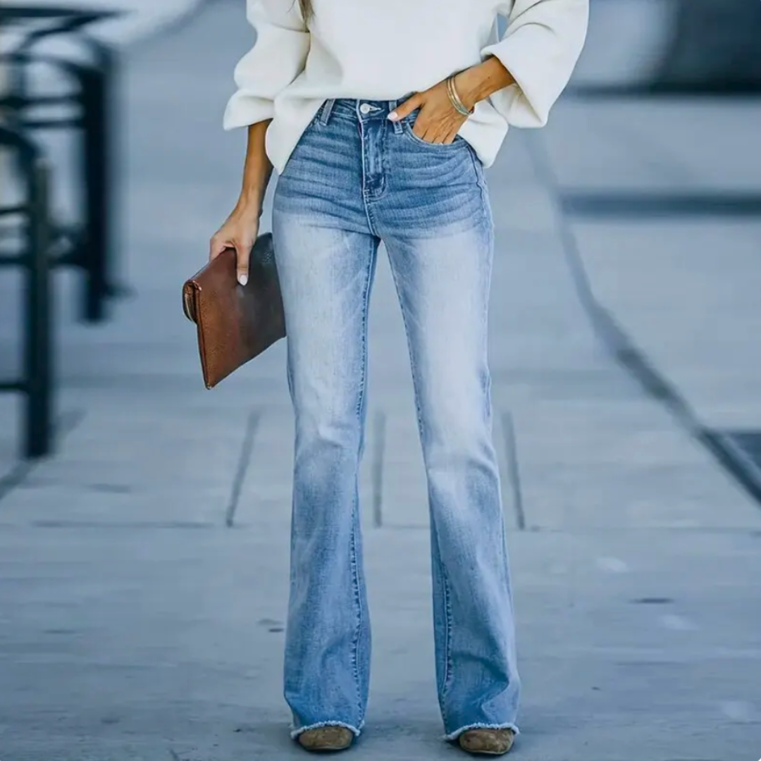 Stilla | Boho Jeans med Stretch