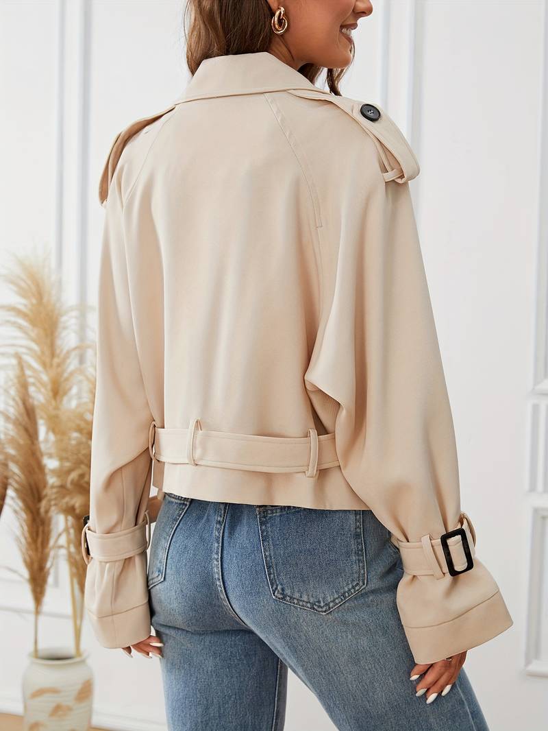 Stilla | Kort Trenchcoat