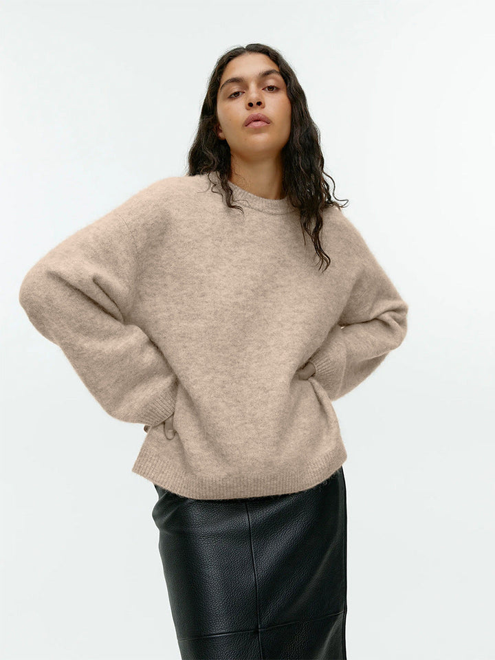Stilla | Komfortabel, Tykk Damecashmerepullover