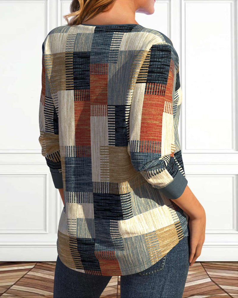 Stilla | Geometrisk Print Til Snøring