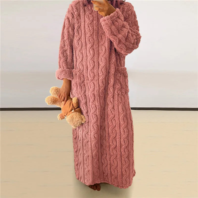Stilla | Hygge Fleece-Cape-Kjole