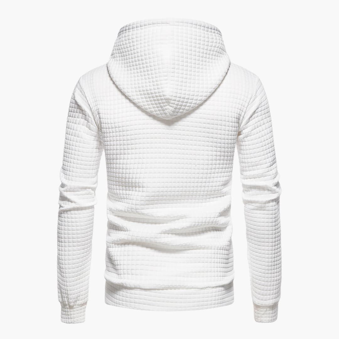Stilla | Hoodie med Hætte Ternet - Moderne Fritids-Hoodie til Hverdag og Sport