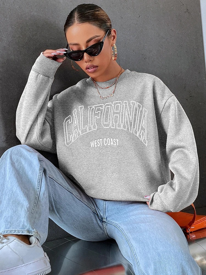 Stilla | Overstørrelse Sweater Fra Californiens Vestkyst Sweater Til Damer