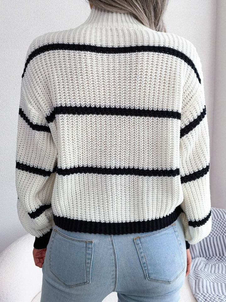 Stilla | Blød Stribet Pullover