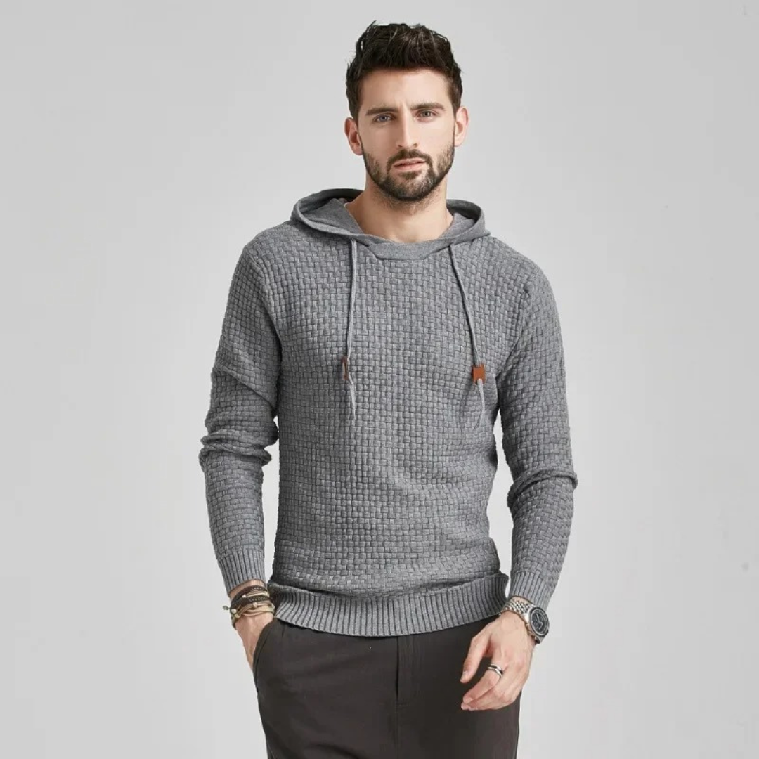 Stilla | Hoodie med Hætte Ternet - Moderne Fritids-Hoodie til Hverdag og Sport