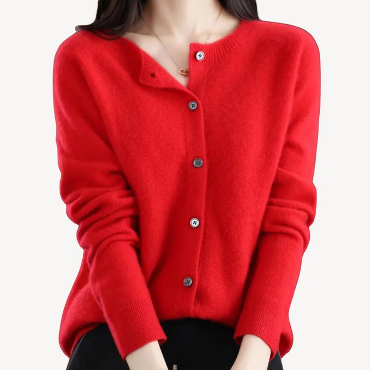 Stilla | Dame Cashmere-mix Cardigan