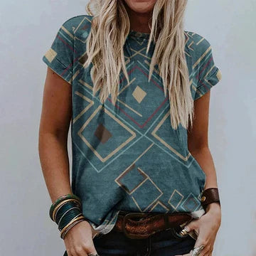 Stilla | Top Med Vintage Tryk