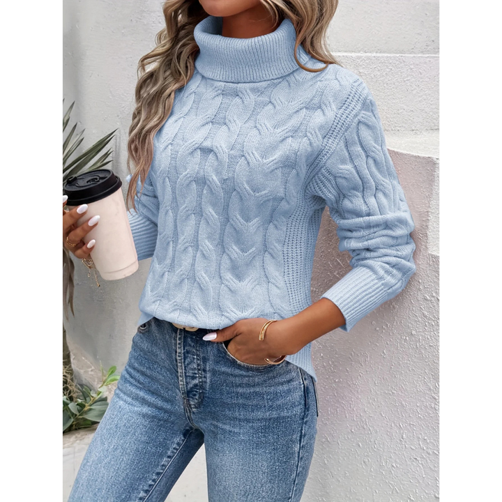 Stilla | Klassisk Elegant Polo Sweater