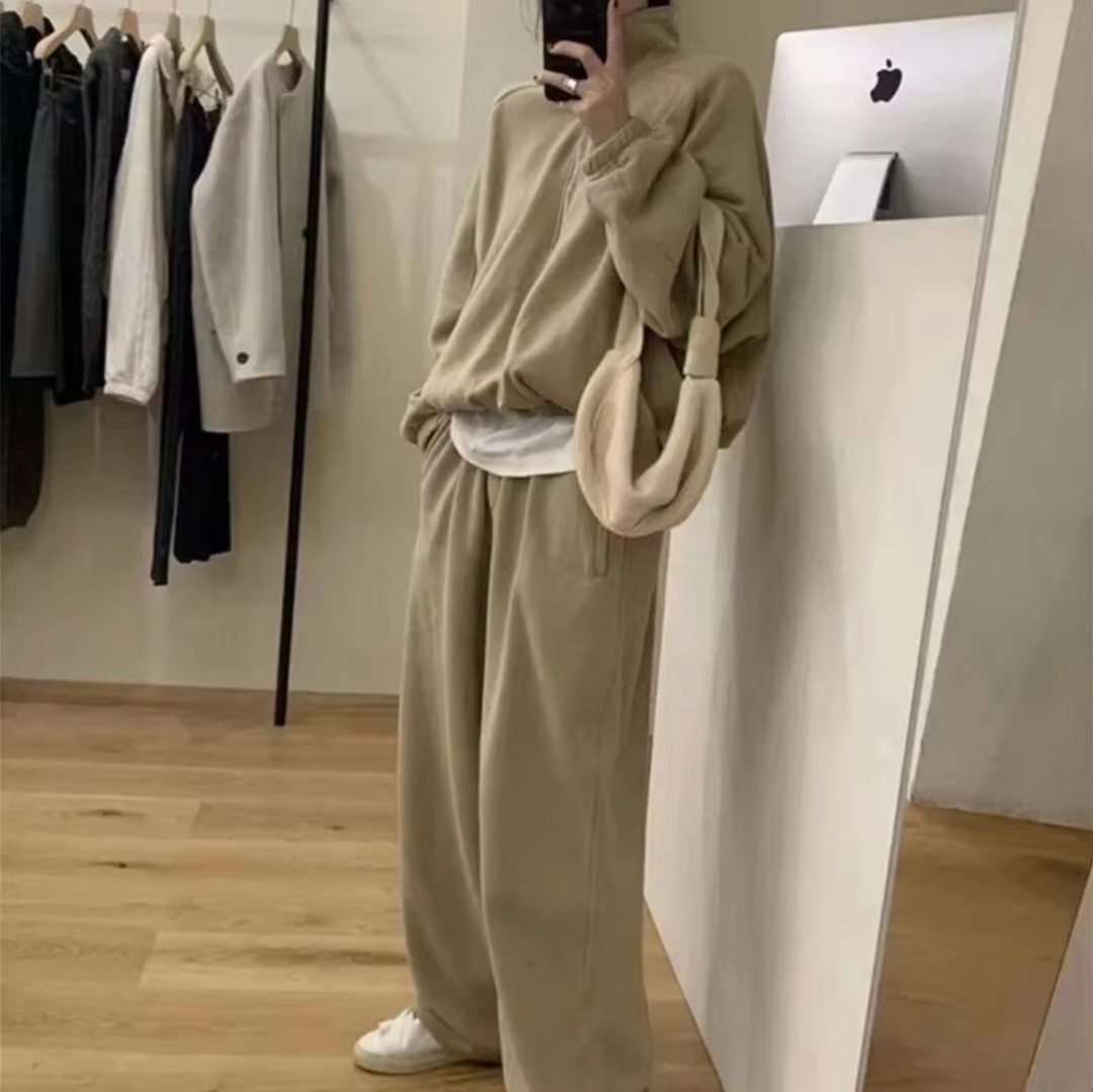 Stilla | Elegant Sweatshirt og Bukser Sæt