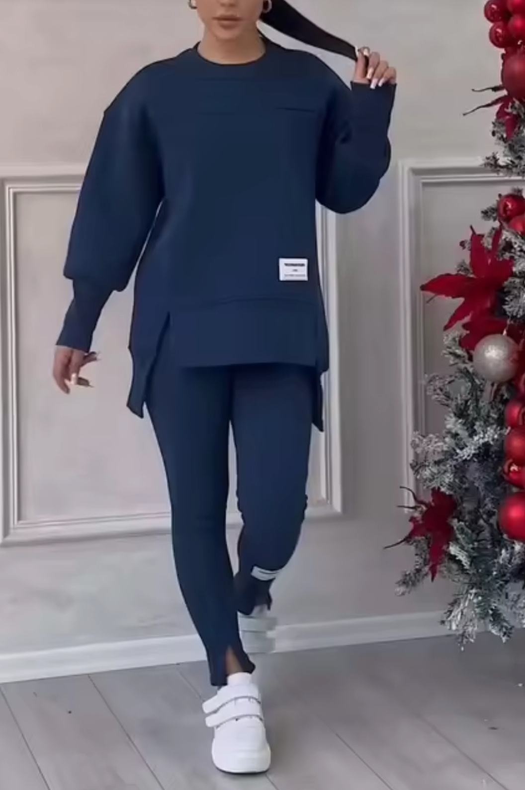 Stilla | Elegant pullover og bukser sæt
