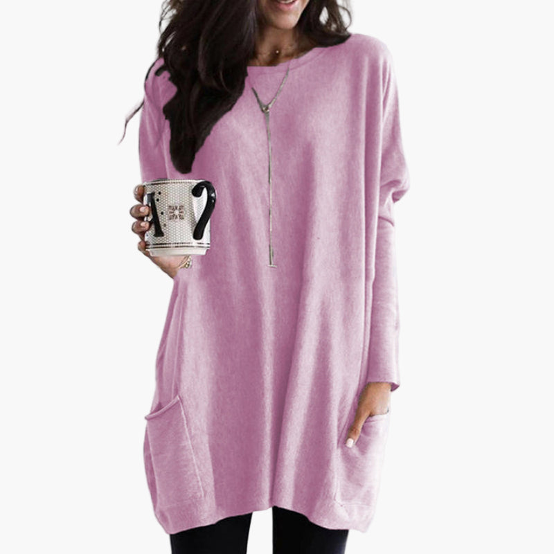 Stilla | Lang Sweater I Oversized Stil - Behagelig Casual Look til Efterår og Vinter