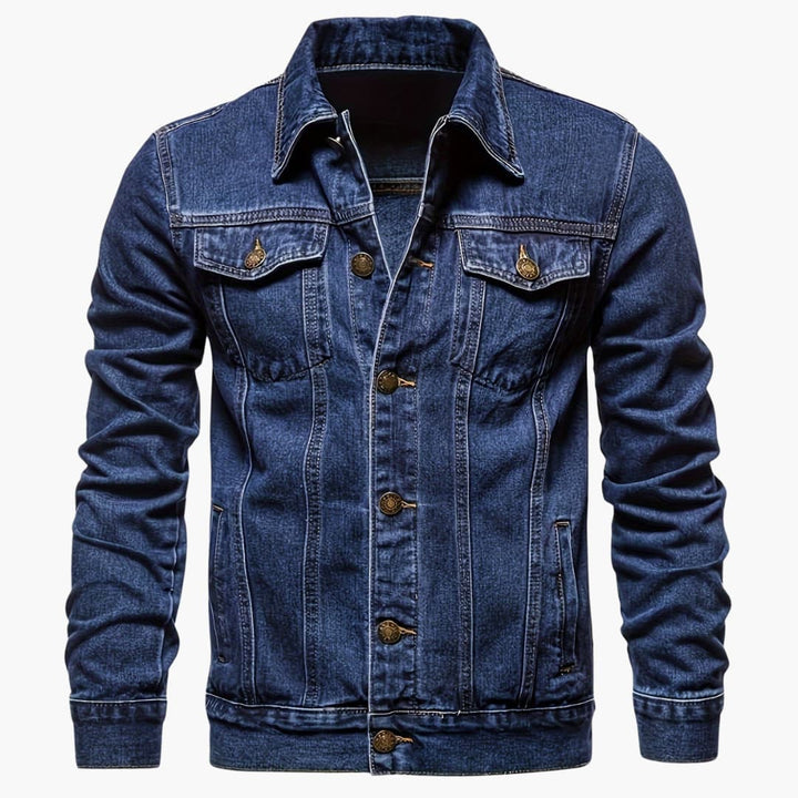 Stilla | Slim-Fit Fritids-Denimjakke til Mænd