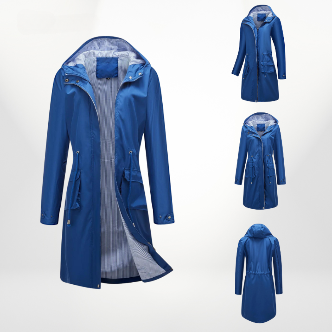Stilla | vandtæt over-knee trenchcoat