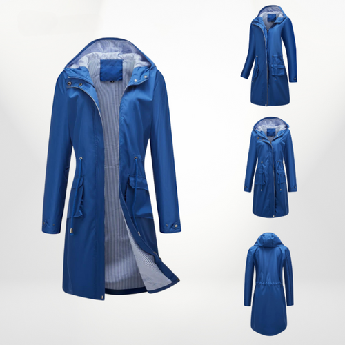 Stilla | vandtæt over-knee trenchcoat