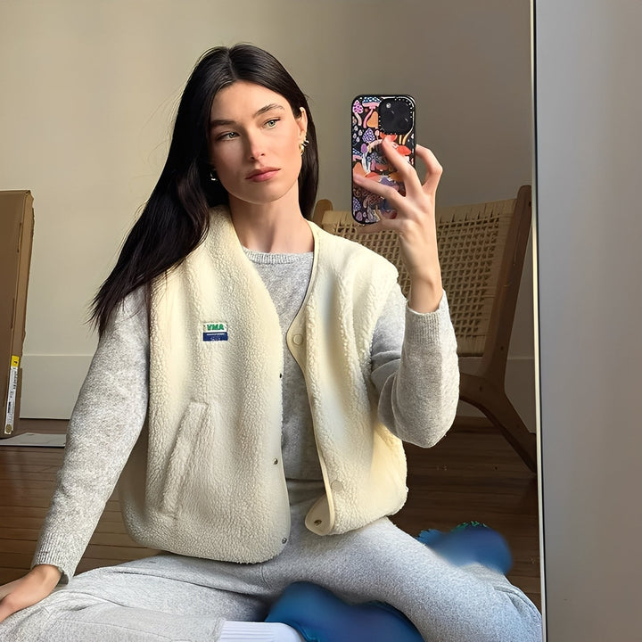 Stilla | Behagelig Fleece-Vest til Damer