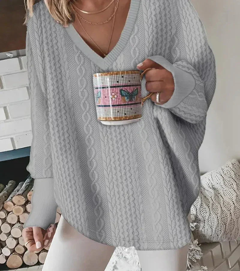 Stilla | Alsidig Pullover Med Knapudskæring