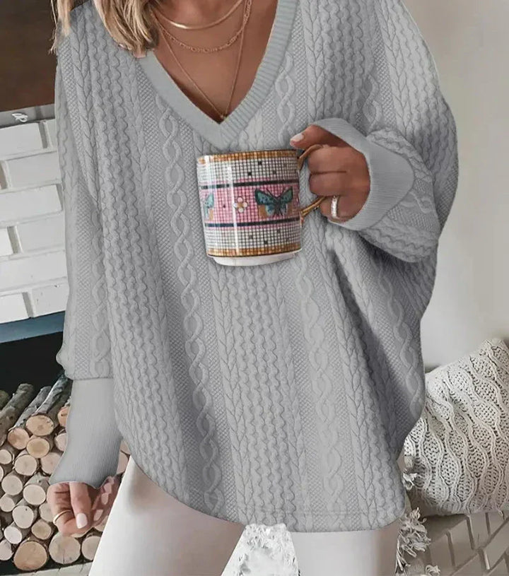 Stilla | Alsidig Pullover Med Knapudskæring