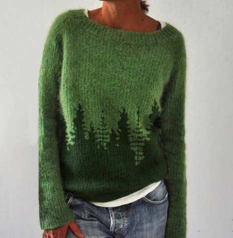 Stilla | Dame-Retro-Pullover