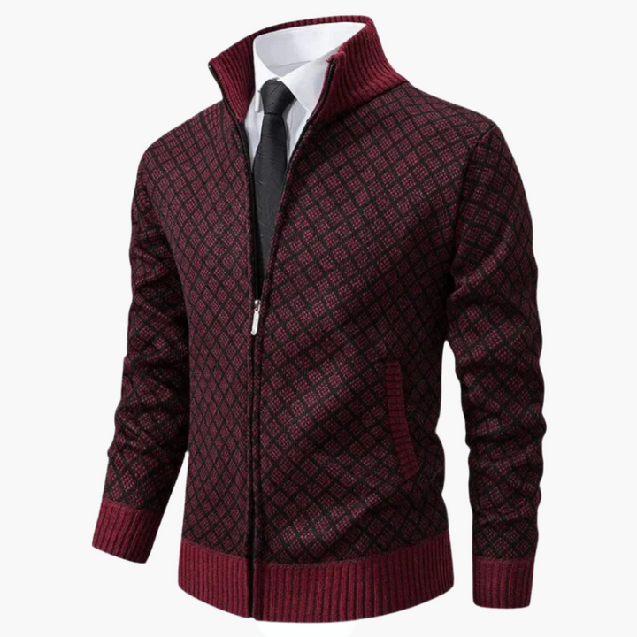 Stilla | Strikjakke I Business-Look - Elegant Fritids- og Kontorstil