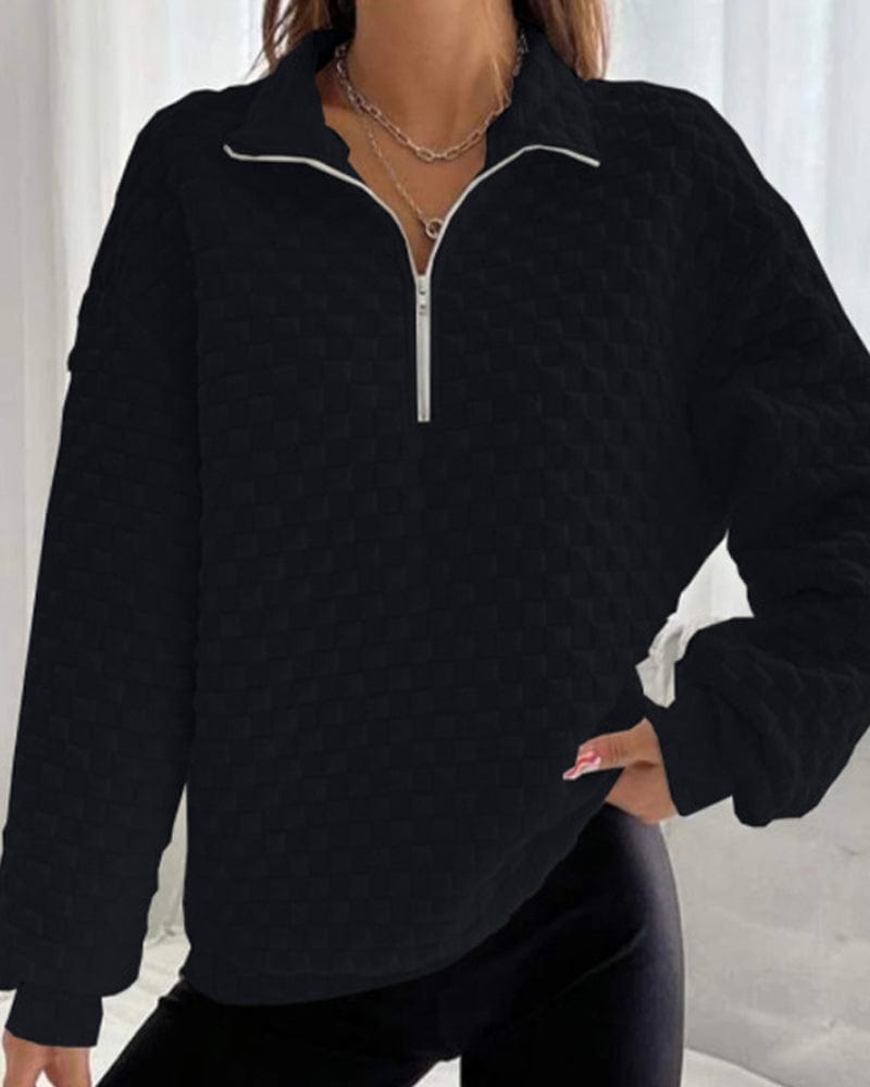 Stilla | Dame Lynlås Pullover
