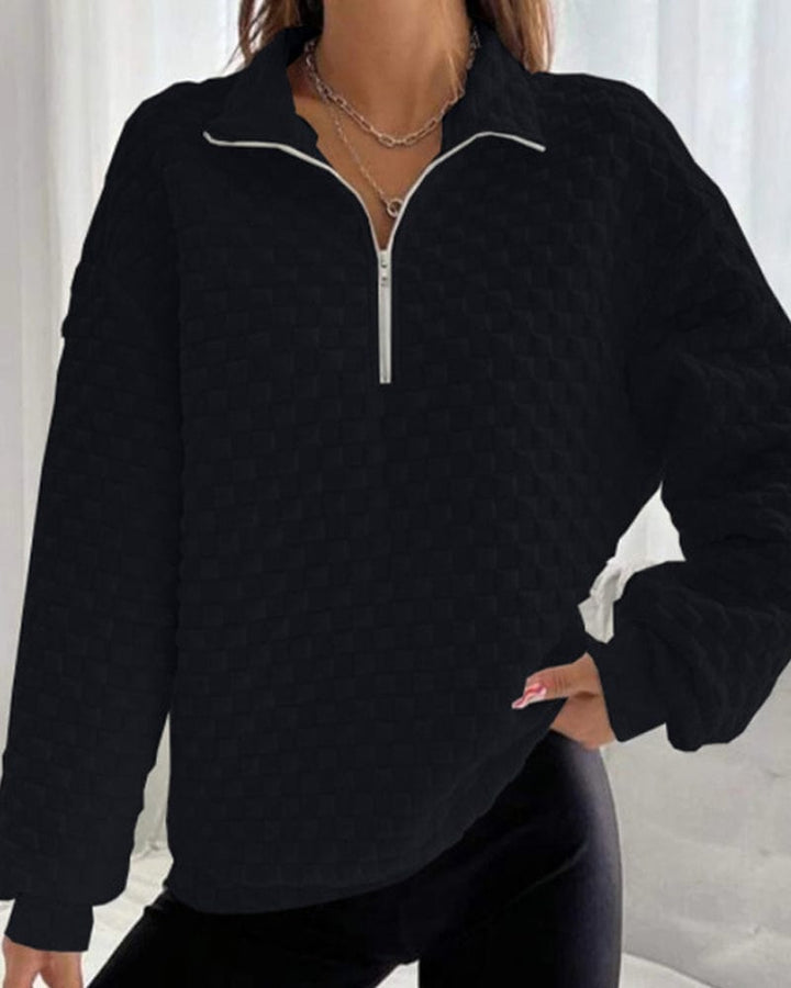 Stilla | Dame Lynlås Pullover