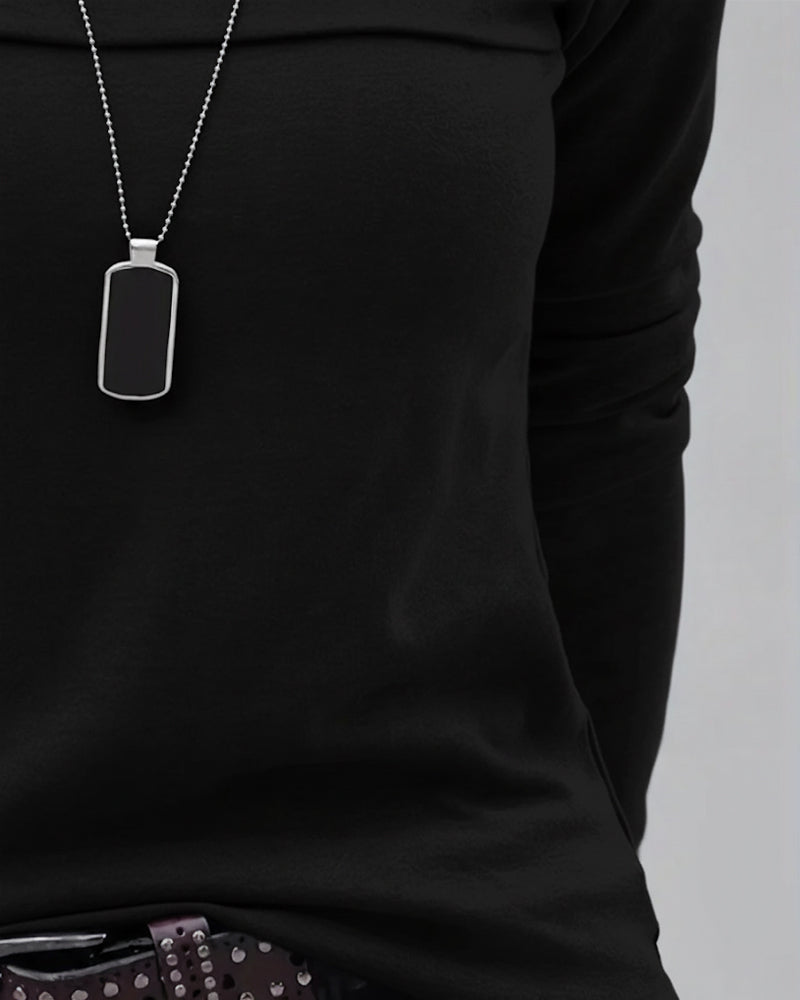 Stilla | Slim Fit Plisseret Langærmet