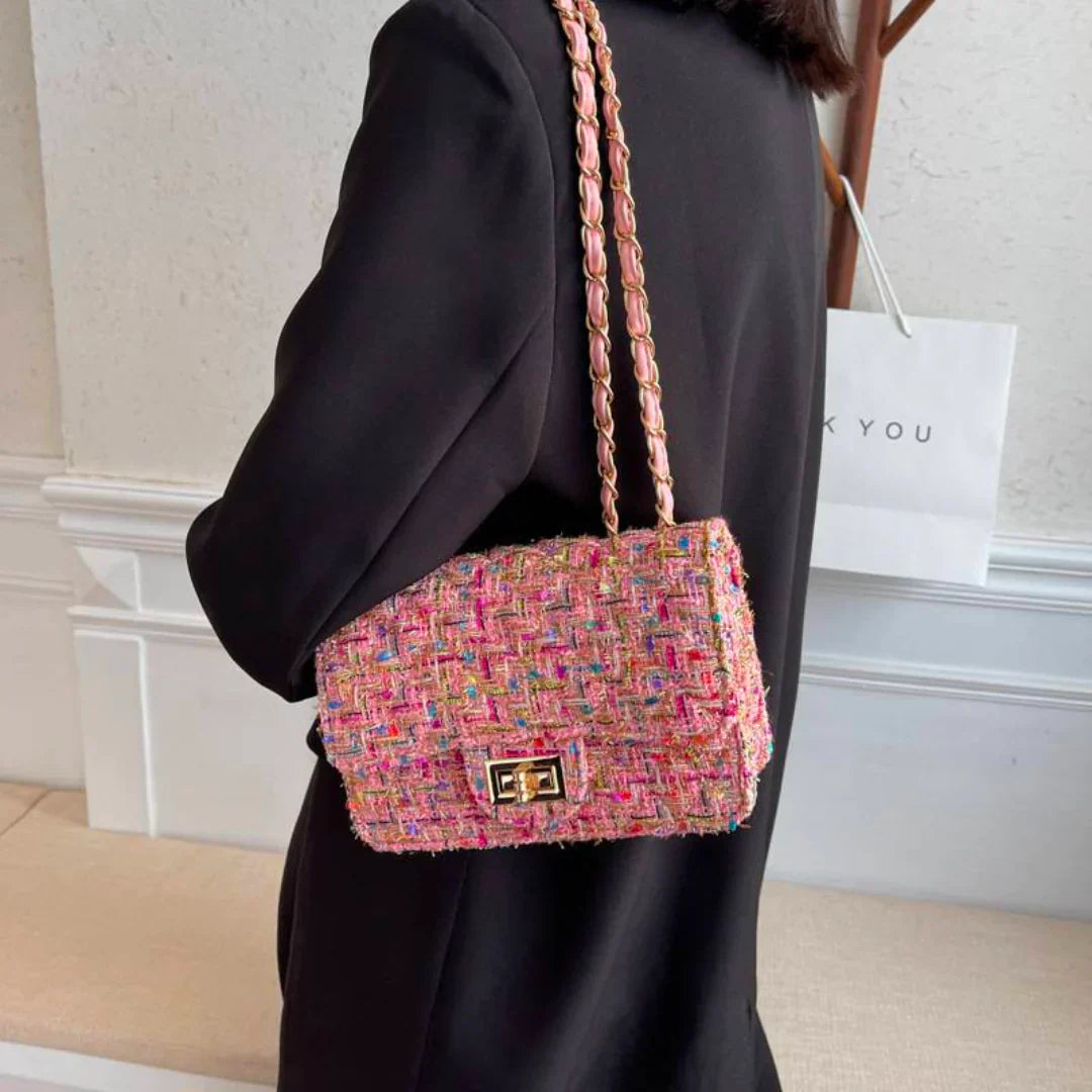 Stilla | Elegant Tweed Skuldertaske