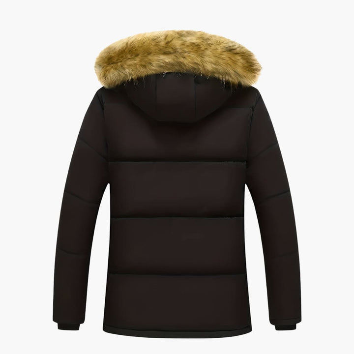 Stilla | Fleece-Hoodie med Lynlås til Herrer