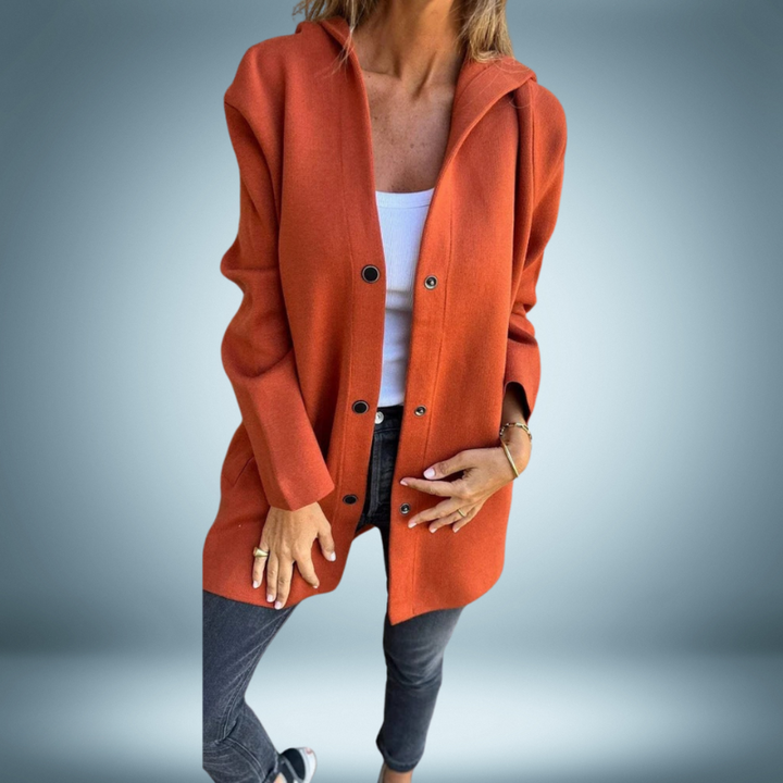 Stilla | Elegant Trenchcoat Med Hætte