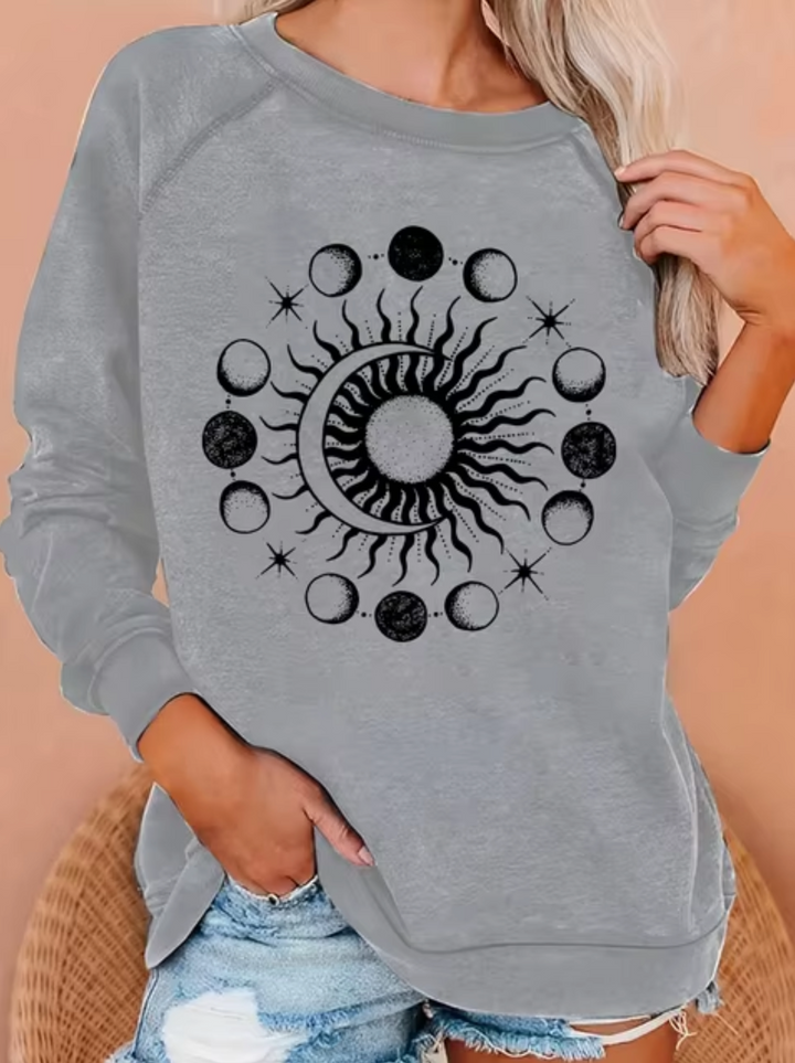 Stilla | Elegant og Læder Pullover