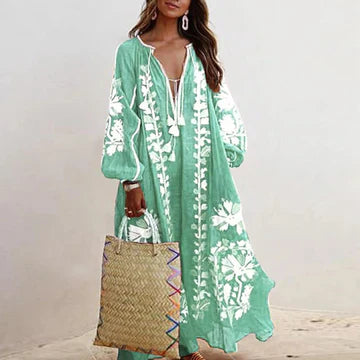 Stilla | Oversized Kjoler Med Vintage Print
