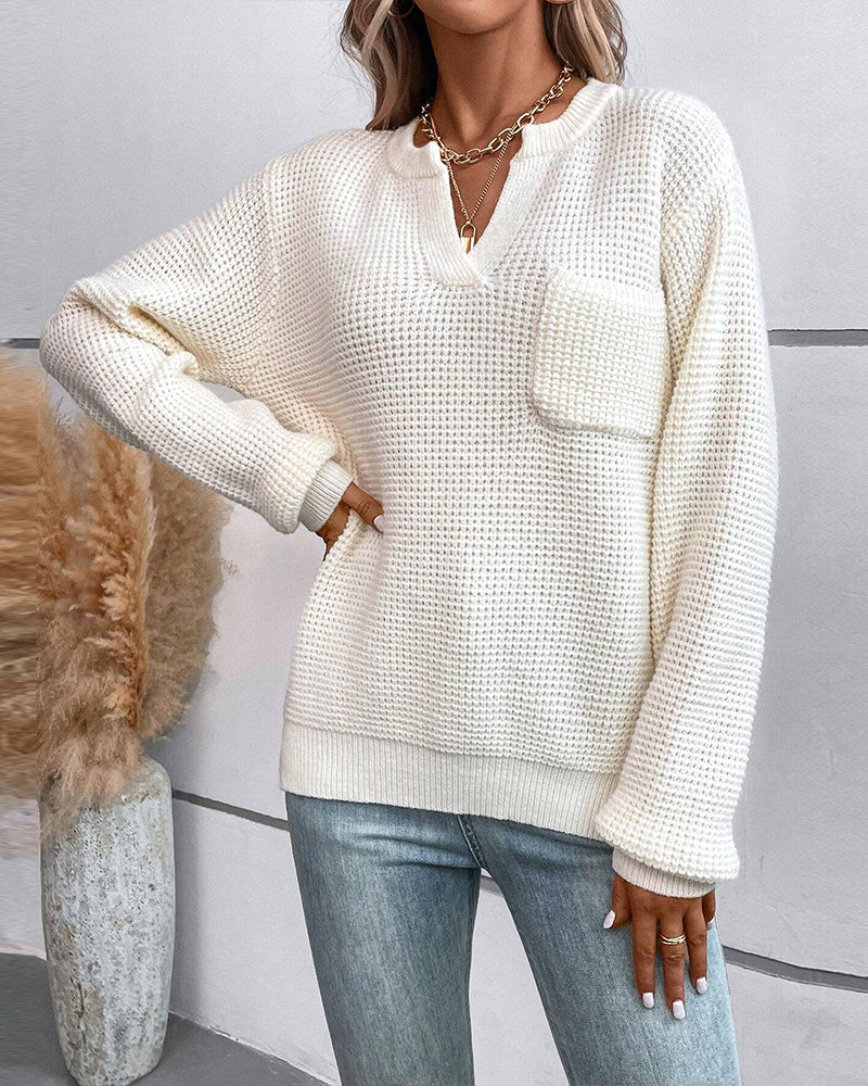 Stilla | Taske sweater med lange ærmer