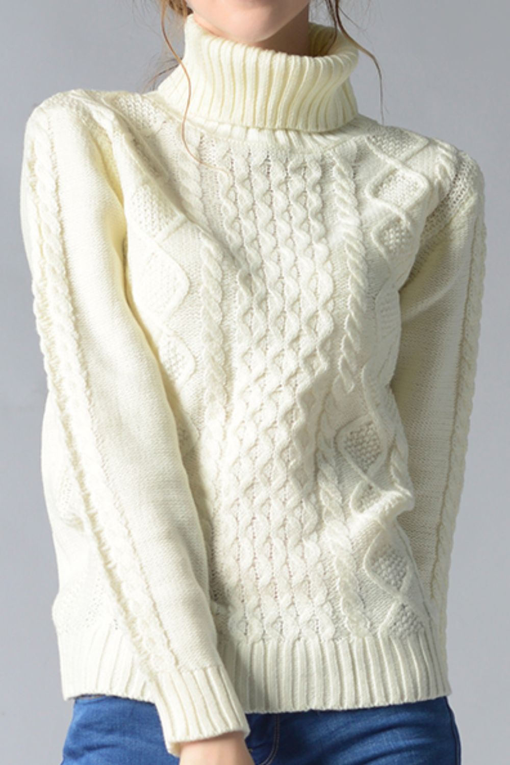 Stilla | Strik Turtleneck Pullover Sweater