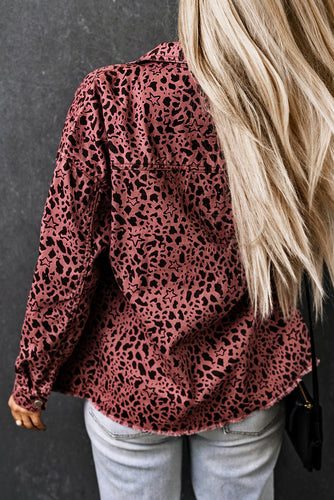 Stilla | Raw Hem Knapper Op Denim Jakke
